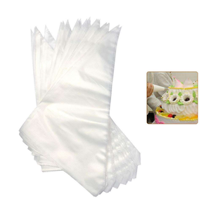 Disposable Side Gusset Cake Decorating Piping <b>Bags</b> Plastic Custom Printed Logo Heat Seal PE Cake Decorating Supplies - Product Image 6