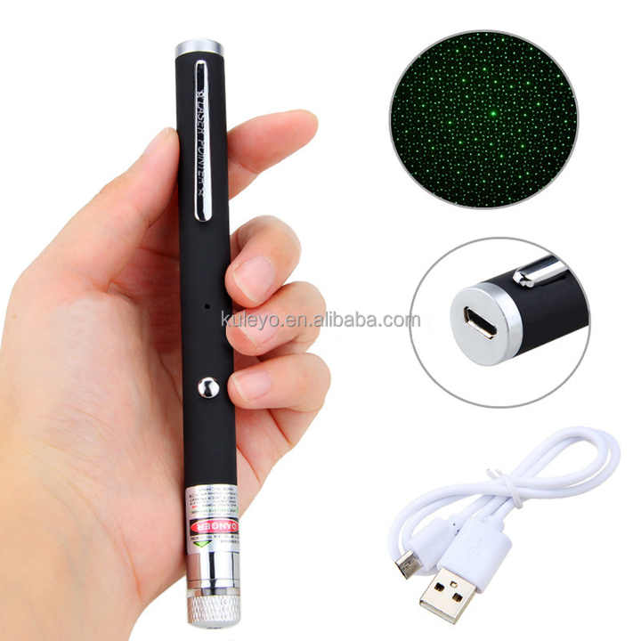 Puntatore Laser Verde Ad Alta Potenza E Lungo Raggio, [materiale - Foto 7