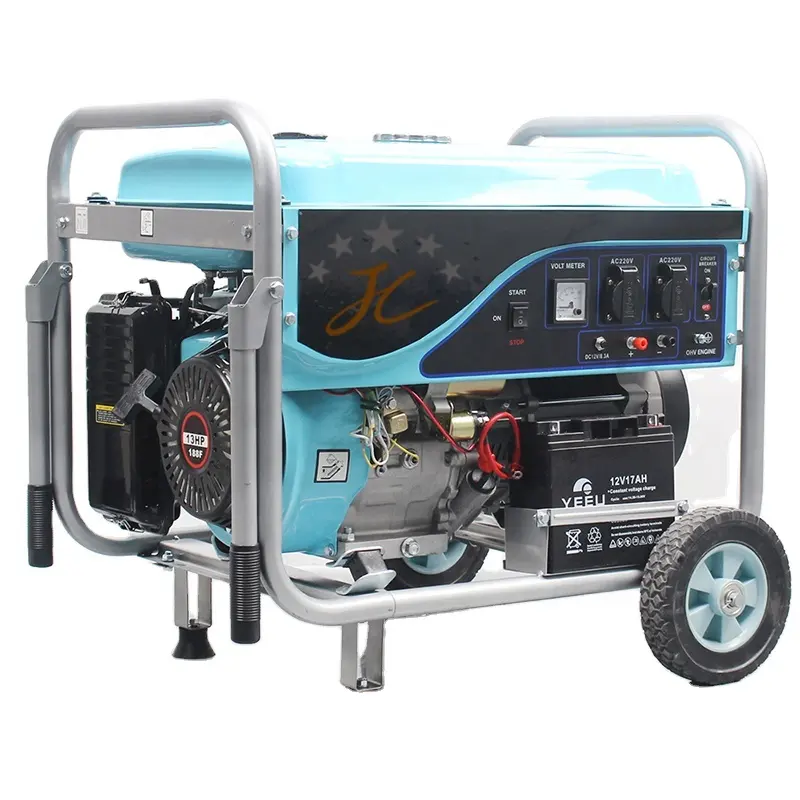 Taizhou JC 6500 5KW 389cc Generatore A Benzina di Potenza Generatore Elettrico Portatile