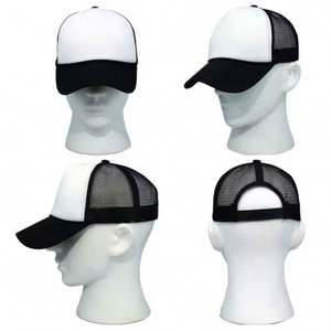 Gorras Trucker de Malla de Espuma al por Mayor, Estilo Deportivo Urbano, con Bordado, de 6 Paneles, Multicolor, sin Logotipo - Product Image 3