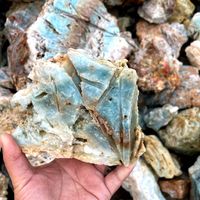 Cristaux en gros et pierres précieuses brutes non coupées cristaux bruts pierres de guérison cristaux bruts en vrac druzy calcite des caraïbes