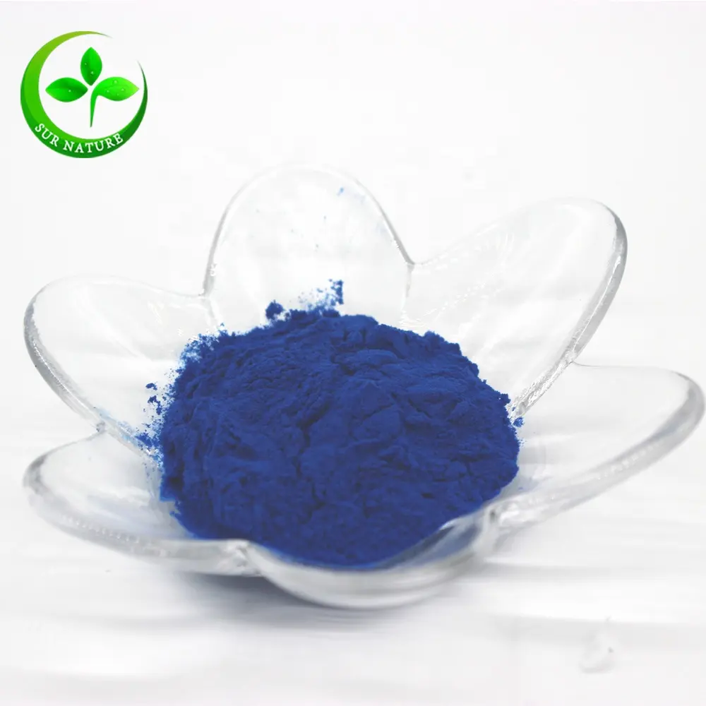 Natürliches Pigment Phycocyanin Preis mit bestem Phycocyanin Pulver gute Wasser löslichkeit
