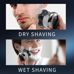 Komindon 7D tête magnétique <span class=keywords><strong>rasoir</strong></span> chauve hommes USB toiletteur étanche visage <span class=keywords><strong>rasoir</strong></span> rotatif barbe Rechargeable <span class=keywords><strong>rasoir</strong></span> électrique pour hommes - Product Image 6