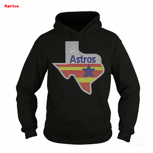 ลายปักเพชรแบบรีดติดเสื้อ ดีไซน์ทีมเบสบอลฮุสตัน แอสโทรส - Product Image 5