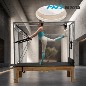 Table de Pilates Trapeze Sportive Cadillac MND M201A (3) – Équipement de Fitness <span class=keywords><strong>pour</strong></span> Importateurs Professionnels – Bois de Caoutchouc Naturel - Product Image 1