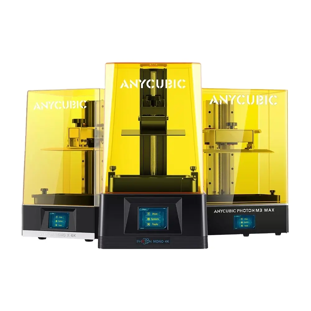 ANYCUBIC LCD Photon mono X 4K 6K 8K Photon M3 Plus MAX DLP ANYCUBIC Machine 3D Printer Printing with Wash and cure 2.0 Plus