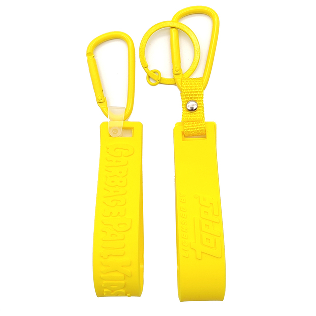 Silicone Key Holder Bracelet Custom Logo Rubber Wristband Waterproof & Durable PVC Strap