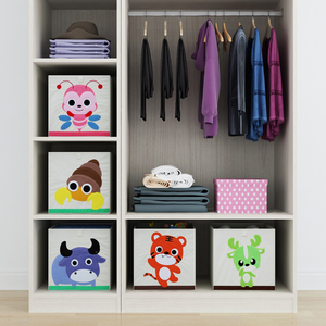 Organisateur de vêtements de haute qualité pour armoire, organisateur de cubes pour enfants, <span class=keywords><strong>boîte</strong></span> de rangement en tissu pour le rangement des jouets - Product Image 3