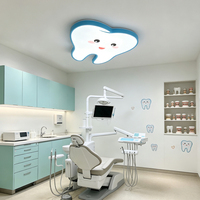 Nouvelle lampe de plafond LED pour enfants avec télécommande, design minimaliste moderne pour usage en clinique dentaire