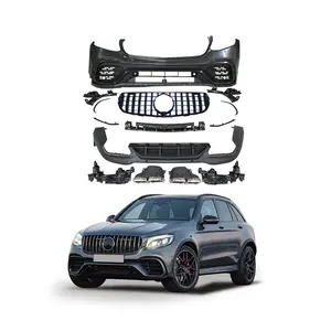 Car Bumpers Mercedes Glc X253 Accessories Amg Body Kit Upgrade