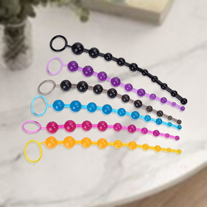 Fabrika Toptan Yeni Yetişkin Anal Seks Oyuncakları Kadınlar İçin Harem Boncukları Popo Fişi Anal Fişler PVC Malzeme %100 Su Geçirmez Taşınabilir - Product Image 3