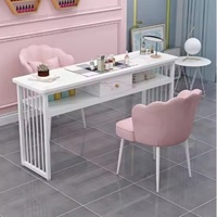 Nouvelle table et chaise de manucure multifonctionnelles, ensemble de meubles de salon de beauté pour manucure