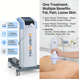Masseur professionnel à ondes de choc EMS RF pour la réduction de la cellulite et des graisses, la perte de poids, le soulagement de la douleur et la thérapie par rouleaux - Product Image 3
