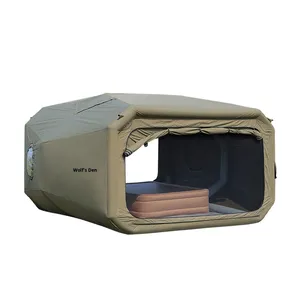 Wolf's Nest Tic Technology Tente gonflable en coton de <span class=keywords><strong>9</strong></span> mètres carrés monocouche chaude <span class=keywords><strong>pour</strong></span> <span class=keywords><strong>camping</strong></span> en plein air, <span class=keywords><strong>camping</strong></span> et équipement d'alpinisme - Product Image 1