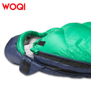 Woqi ถุงนอนไนล่อนกันน้ำฤดูหนาว, ถุงนอน0องศาอากาศหนาวปีนเขาตั้งแคมป์มัมมี่เป็ดสำหรับผู้ใหญ่ - Product Image 3