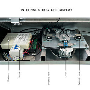 HCW 고보안 스테인리스 삼각대 개찰구 접근 제어 체육관 용 보행자 개찰구 - Product Image 3