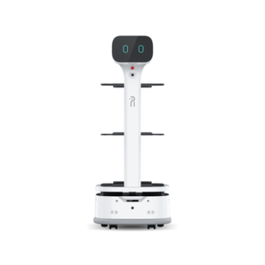 Robot de livraison commercial intelligent pour un service de restauration rapide, serveur de nourriture à grandes roues avec boîte de couverture intelligente - Product Image 2