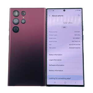 โทรศัพท์มือถือปลดล็อค <span class=keywords><strong>S22</strong></span> <span class=keywords><strong>Ultra</strong></span> 128GB/<span class=keywords><strong>256GB</strong></span>/512GB [กล้อง 108MP] รุ่นทั่วโลก สมาร์ทโฟน 5G <span class=keywords><strong>S22</strong></span> <span class=keywords><strong>Ultra</strong></span> 5G - Product Image 6
