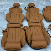Housse de siège arrière de luxe pour l'intérieur de voiture, amélioration de l'intérieur, conversion pour BMW X3 X5 X4 X6 330 430 530