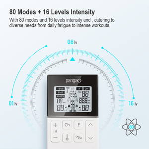 Máquina de Terapia de Alivio del Dolor Digital Recargable, Estimulador Muscular EMS, Unidad TENS de Doble Canal para <span class=keywords><strong>Fisioterapia</strong></span> - Product Image 5