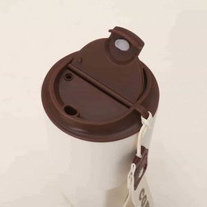 304 Stainless Steel <b>Coffee</b> Mug Portable Car Thermos Business Office Gift Dual-Drink Mug - Product Image 6
