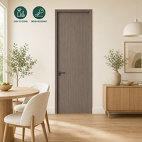 Porte stratifiée mélaminée insonorisée et résistante aux rayures, idéale pour les résidences et les hôtels – Direct Usine