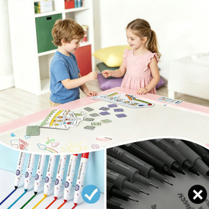 Children Sensory Play <b>Table</b> Indoor Kids Art Drawing <b>Table</b> Toddler Wood Sensory Activity <b>Table</b> - Product Image 3