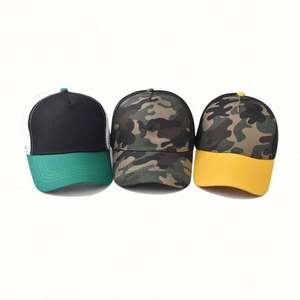 Gorra Trucker de Malla de Algodón Multicolor de Moda 2024, Gorra de Béisbol Deportiva con Logotipo Personalizado Bordado, Transpirable, de Dos Tonos - Product Image 1