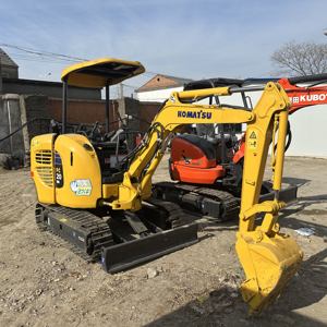 Mini-Excavatrices à Chenilles Hydrauliques d'Occasion Komatsu PC20MR Originales 2 Tonnes PC20MR-2 PC20 Excavatrices à Godet d'Occasion - Product Image 1