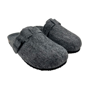 Comfort <strong>Clogs</strong> Slippers Unisex for Men Women with Cork-Footbed Cushion Adjustable Buckle <strong>Felt</strong> Lined <strong>Felt</strong> <strong>Clogs</strong> - Product Image 2