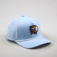 Casquette 5 panneaux personnalisée pour homme, anti-transpiration, imperméable, avec perforations découpées au laser, casquette de surf flottante et imperméable, style trucker