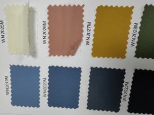 Tùy Chỉnh 4 Cách Căng Lulu Khỏa Thân Cảm Giác 20 Màu Sắc Cổ 75% Nylon 25% Spandex biflex Xà Cạp Thể Thao Vải - Product Image 5