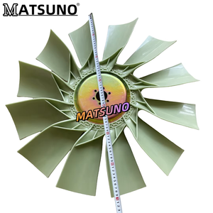 ใบพัดลมระบายความร้อนสำหรับรถขุด DAEWOO DOOSAN DH215-<span class=keywords><strong>7</strong></span> DH300 DX300-<span class=keywords><strong>7</strong></span>  อะไหล่เครื่องจักรก่อสร้าง ทำจากพลาสติก - Product Image 3