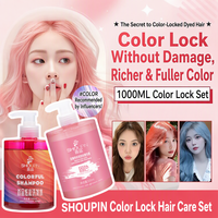 Lotion Penyelamat Rambut Terpucat 1000ml Tanpa Merusak, Tahan Lama, Warna Lebih Kaya & Lebih Penuh untuk Rambut Diwarnai, Pengunci Warna, Rambut Keriting