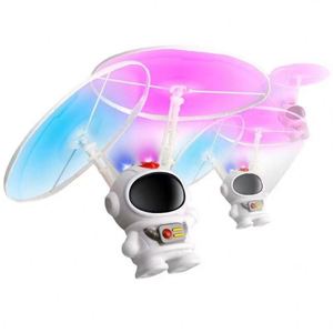 Drone LED Creativo Mini Astronauta, Giocattolo Volante a Forma di Astronauta Cartoon, Robot in Plastica, Ricarica USB, Controllo Manuale, Giocattolo Luminoso per Bambini 2026 - Product Image 3