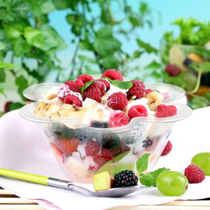Kem ly dùng một lần Parfait ly bán riêng biệt cao cấp rõ ràng nhựa món tráng miệng ly phục vụ sữa chua đông lạnh bát cho các bên - Product Image 1
