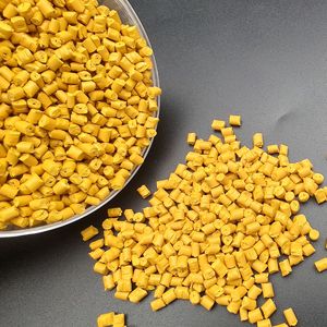 Màu sắc ổn định màu vàng <span class=keywords><strong>masterbatch</strong></span> cho thổi phim đúc phim và sản xuất phim Bopp - Product Image 1