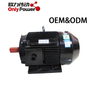มอเตอร์ไฟฟ้ากระแสสลับแบบอะซิงโครนัส YE3-200 IE3 15KW 30KW 37KW 50/60Hz 380V สามเฟส ประสิทธิภาพสูง สำหรับพัดลมและตัวลดความเร็ว - Product Image 1