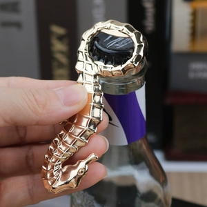 Apribottiglie a forma di Cavalluccio Marino in Lega, Bomboniera per Matrimonio con Scatola Regalo, Souvenir per Ospiti di Feste Nuziali e Anniversari - Product Image 2