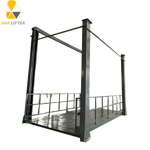 Elevador de coche eléctrico portátil de 4 postes Elevador de piso a piso automático - Product Image 1