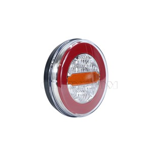 GOODZOOM Feu arrière universel LED 24V pour poids lourds, étanche, avec feux stop, de recul et clignotants dynamiques séquentiels - Product Image 2