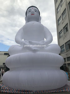 Modèle de bouddha gonflable géant de vente d'usine avec lumière pour la décoration de scène d'événement de festival - Product Image 3