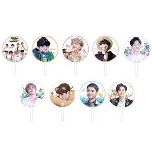 Ventilateur en plastique PP écologique personnalisé avec logo, ventilateur transparent en PVC imprimé sur mesure pour les élections aux Philippines - Product Image 5