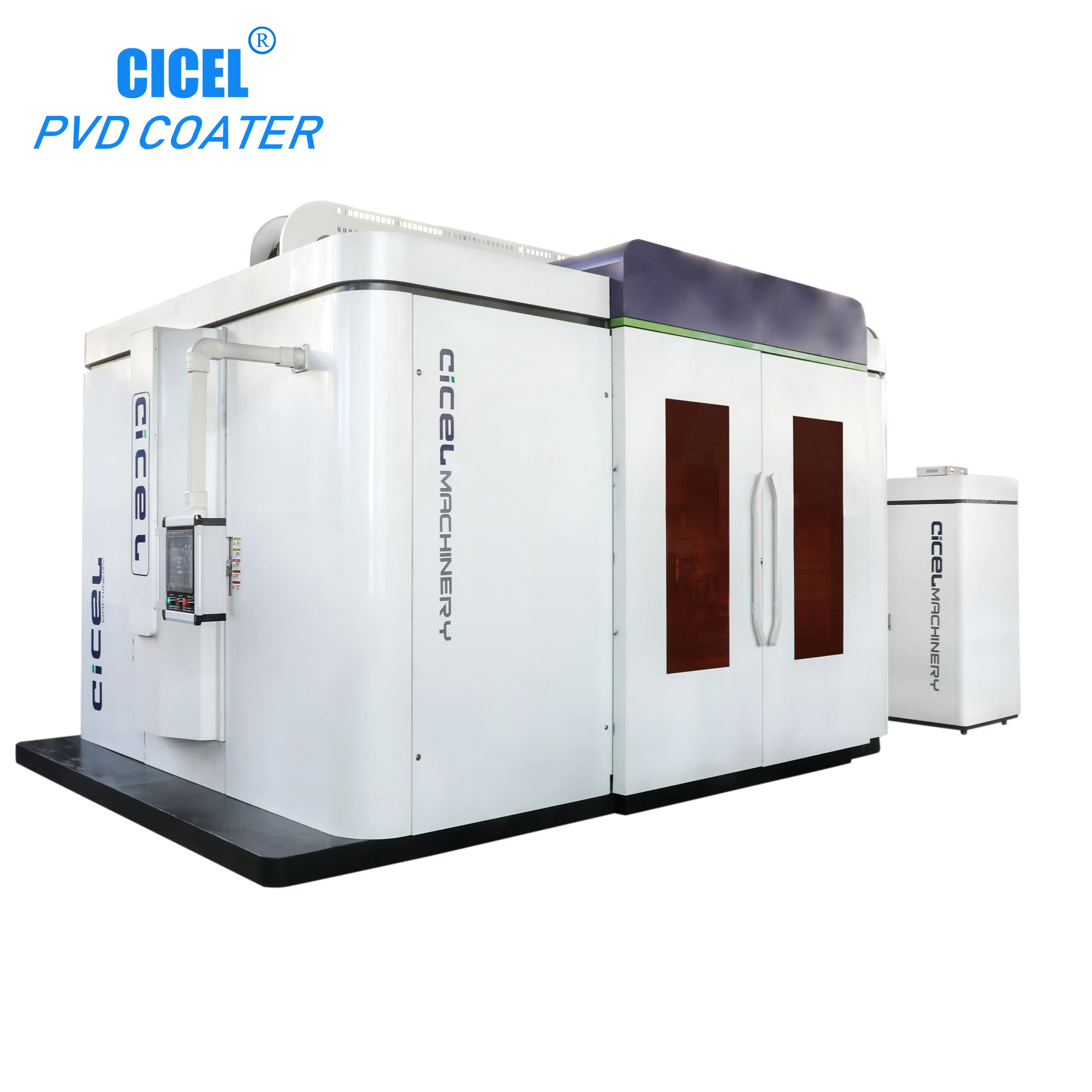 CICEL อัตโนมัติหลายอาร์คไอออนสปัตเตอร์ PVD เครื่องเคลือบ/โลหะ/แก้ว/พลาสติกชุบสูญญากาศอุปกรณ์