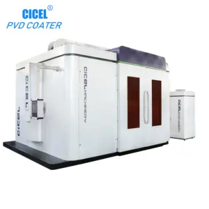 CICEL Automatic multi-arc ion sputtering PVD coating machine/Metal/glass/plastic vacuum plating equipment