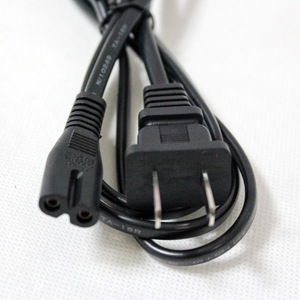 유럽 표준 2 플러그 L 타입 8 자 테일 AC 전원 코드 2*0.75 사각 플랫 케이블 전원 케이블 모든 구리 전원 플러그 케이블 - Product Image 6