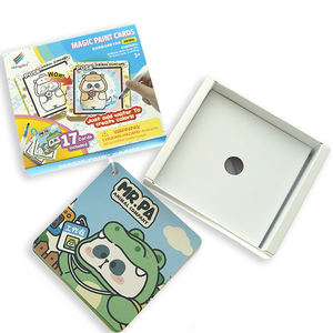Kartu Cat Air Ajaib Panda 7 Unisex Produk Baru Wingart Kustom Penuh dengan 1 Pena Cat Air untuk Anak Usia 3+ - Product Image 6