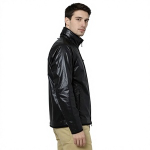 Custom Logo <b>Heat</b> Thermochromic Water Reactive <b>Jacket</b> Street Wear Windbreaker <b>Jacket</b> Zipper Closure Casual Hip Hop - Product Image 3