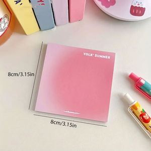 Blocs de Notas Autoadhesivos Personalizables al por Mayor, Papelería Atractiva para Chicas, Personalización de Color - Product Image 2