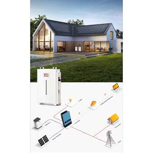 Batterie au lithium 8 kW 51,2 V IP65 empilable avec communication CAN tout-en-un pour systèmes solaires 48 V 15 kWh NEHC0006 Batterie 5 kW LiFePO4 L - Product Image 1